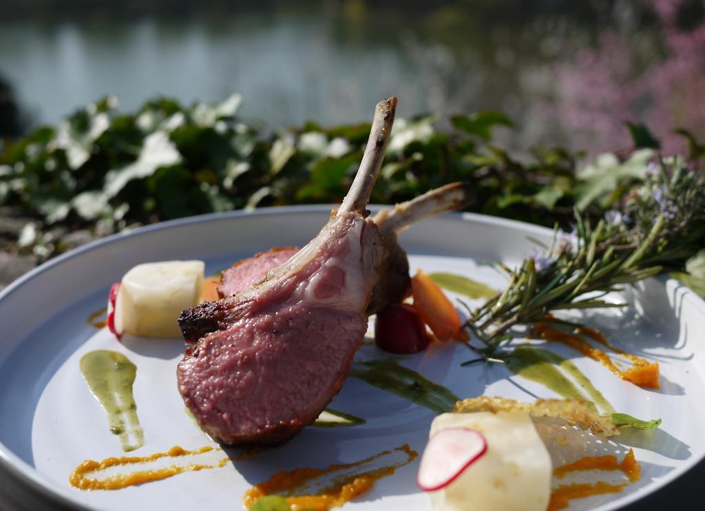 Logis Hotels Domaine Du Chatelard Dirac Luaran gambar